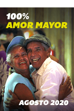 Postal 100% Amor Mayor Agosto 2020