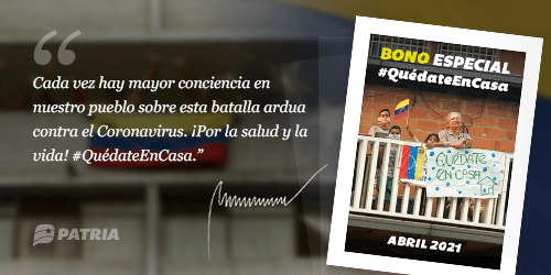 Bono #QuédateEnCasa