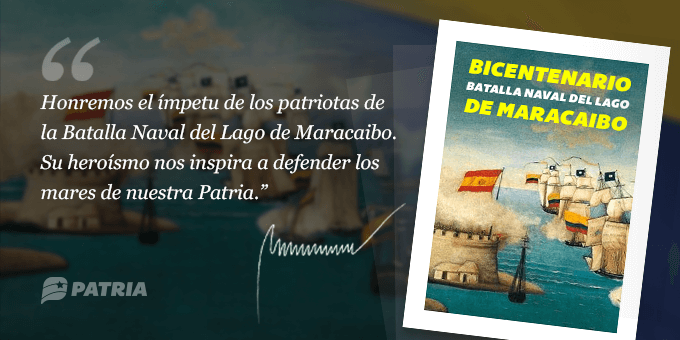Bono Bicentenario Batalla Naval del Lago de Maracaibo